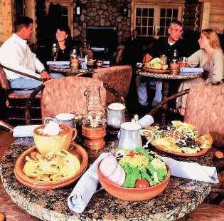 North Creek Copperfield Inn Resort מסעדה תמונה